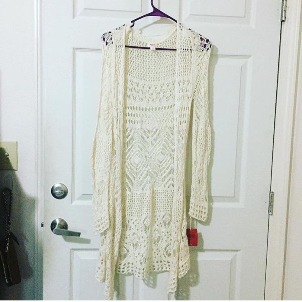 Lace cardigan